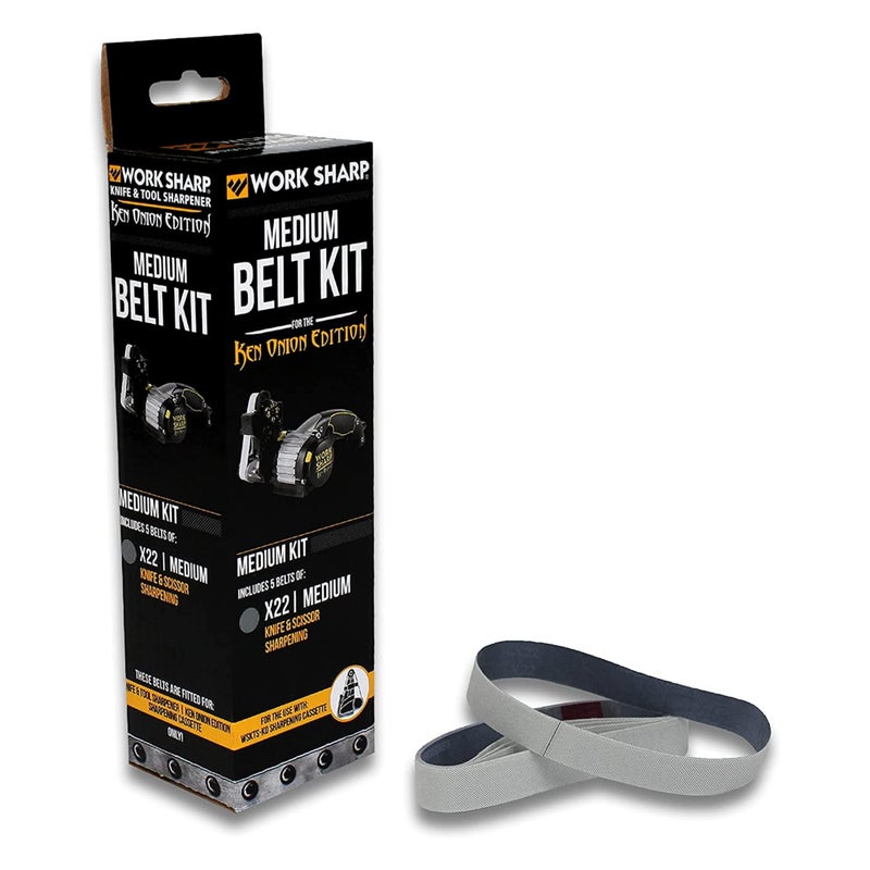 Work Sharp WSSAKO81119 Medium Grit Belt Kit for Ken Onion Edition - Image 1